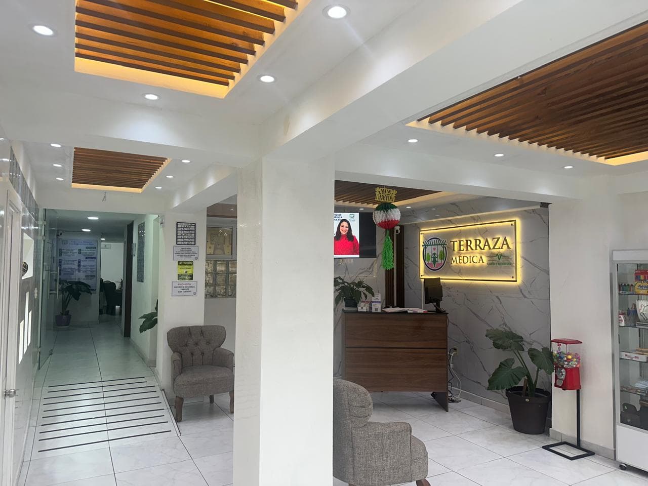 Recepción de Terraza Médica